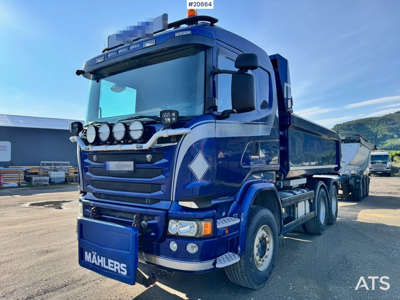Scania R580 - Техника за слагане на асфалт: снимка 4 Scania R580 - Техника за слагане на асфалт: снимка 4
