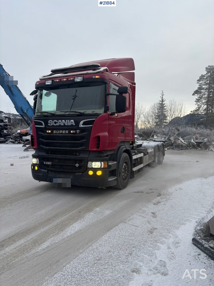 Scania R620 6x4 Krokbil. Leveres EU-godkjent - Мултилифт с кука камион: снимка 1 Scania R620 6x4 Krokbil. Leveres EU-godkjent - Мултилифт с кука камион: снимка 1
