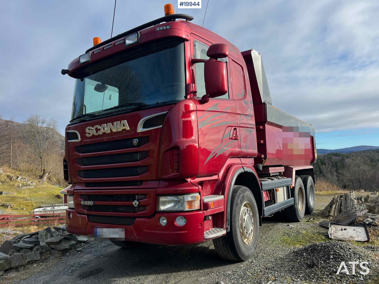 Scania R620 - Самосвал камион: снимка 2 Scania R620 - Самосвал камион: снимка 2