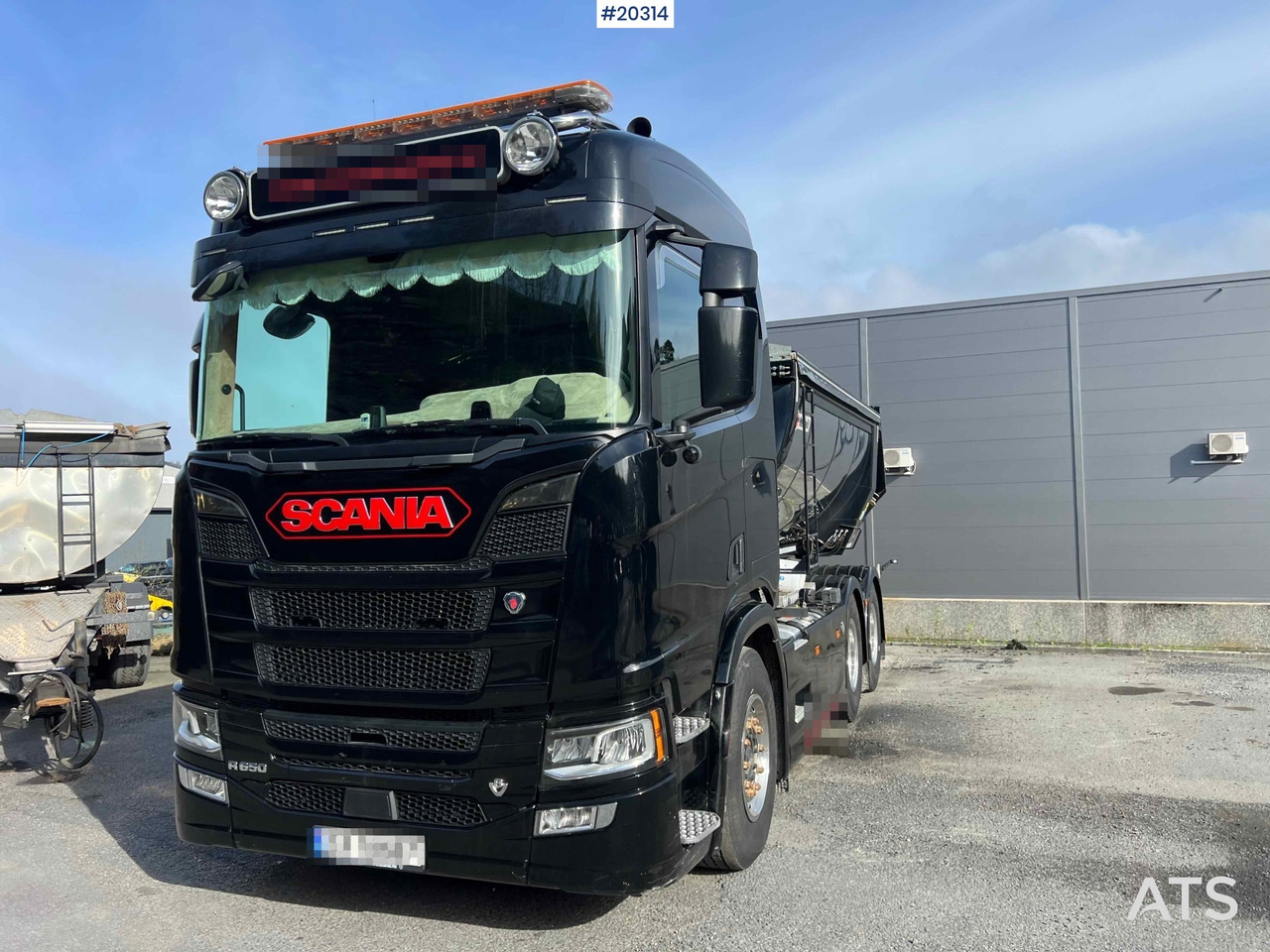 Scania R650 - Техника за слагане на асфалт: снимка 2 Scania R650 - Техника за слагане на асфалт: снимка 2