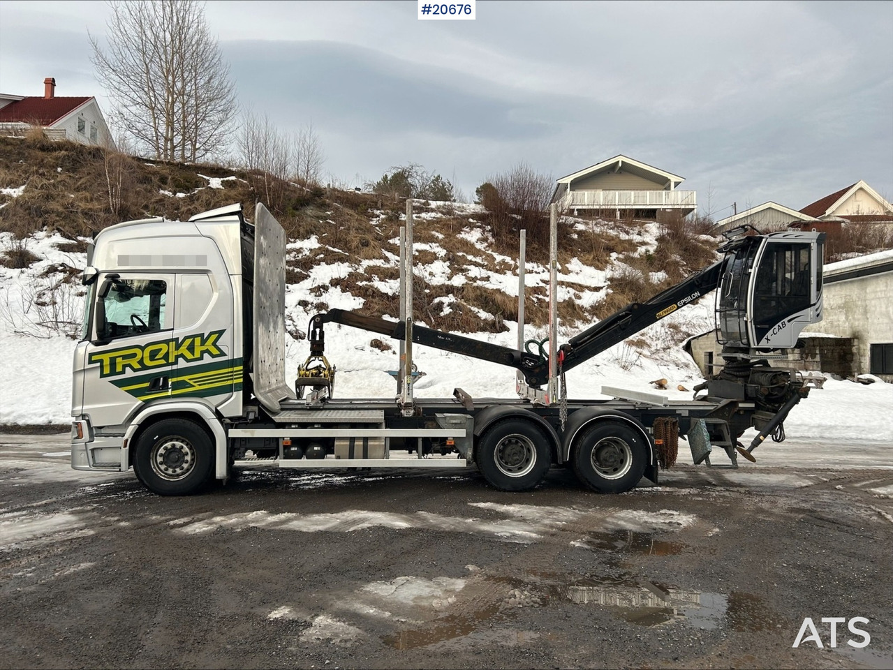 Scania R650 - Камион за дърва: снимка 1 Scania R650 - Камион за дърва: снимка 1