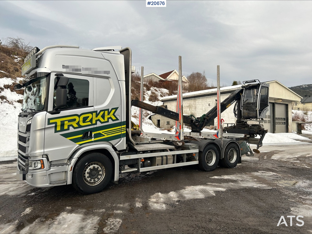 Scania R650 - Камион за дърва: снимка 5 Scania R650 - Камион за дърва: снимка 5
