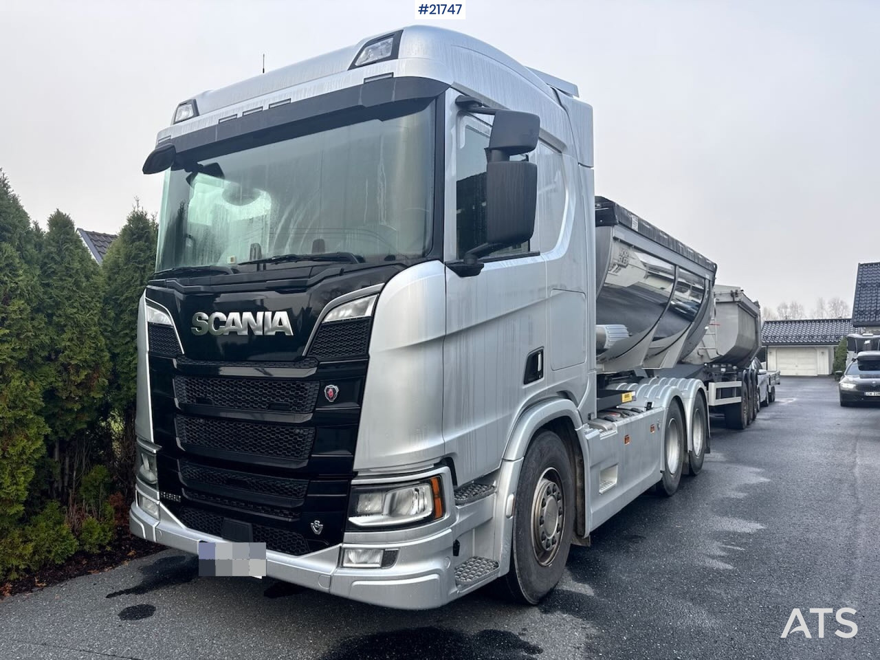 Scania R660 6X4 Asfaltbil m/ Carnehl asfaltkjerre - Самосвал камион: снимка 3 Scania R660 6X4 Asfaltbil m/ Carnehl asfaltkjerre - Самосвал камион: снимка 3