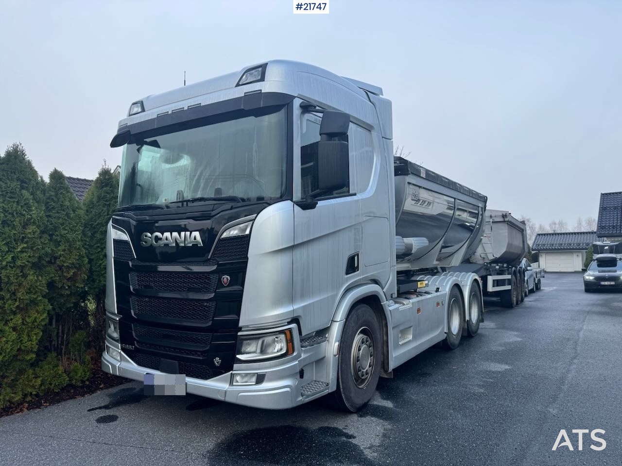Scania R660 6X4 Asfaltbil m/ Carnehl asfaltkjerre - Самосвал камион: снимка 1 Scania R660 6X4 Asfaltbil m/ Carnehl asfaltkjerre - Самосвал камион: снимка 1