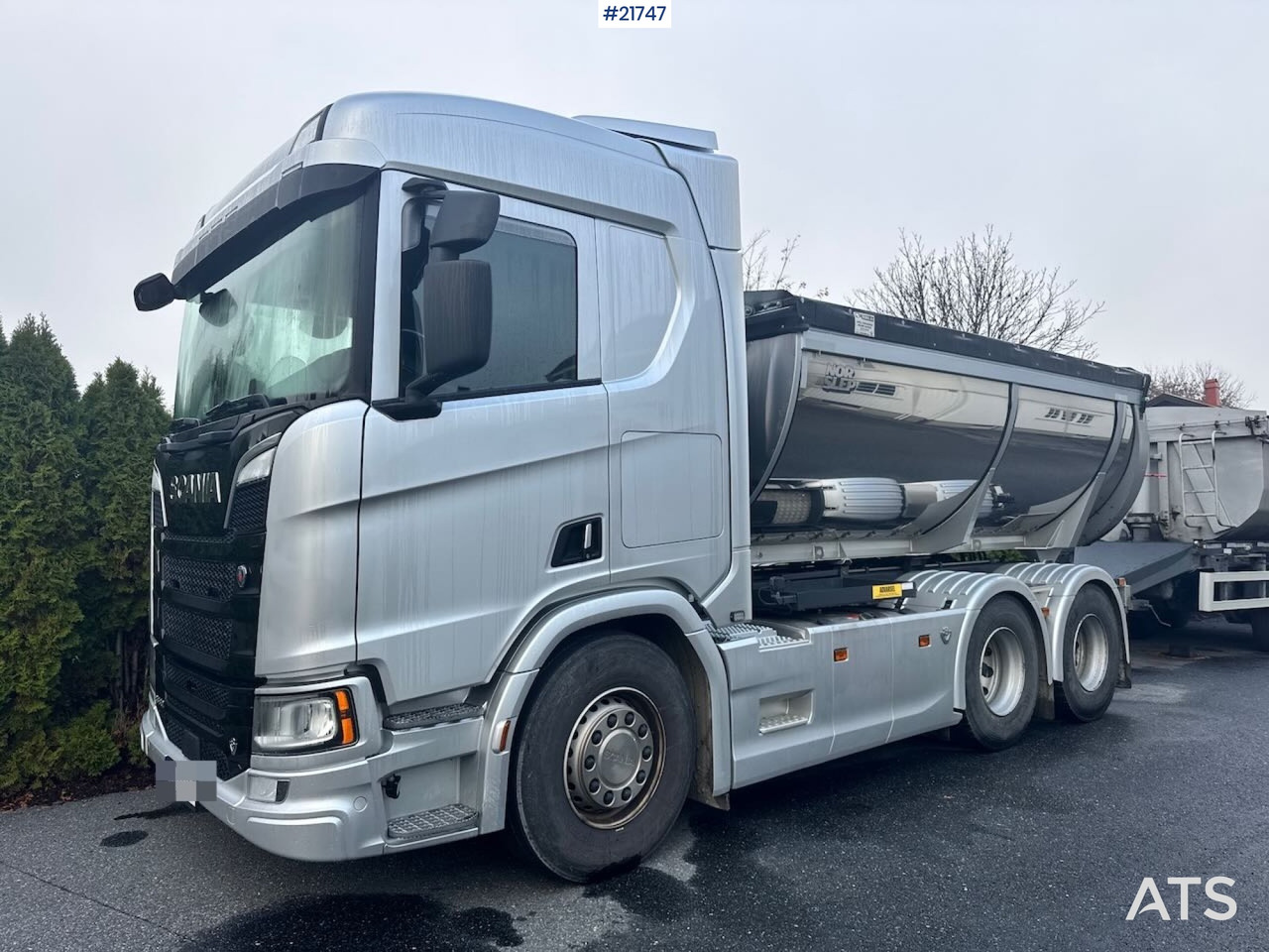 Scania R660 6X4 Asfaltbil m/ Carnehl asfaltkjerre - Самосвал камион: снимка 4 Scania R660 6X4 Asfaltbil m/ Carnehl asfaltkjerre - Самосвал камион: снимка 4