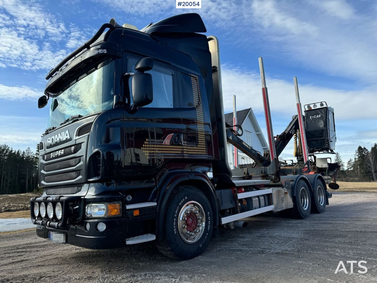 Scania R730 - Камион за дърва: снимка 1 Scania R730 - Камион за дърва: снимка 1