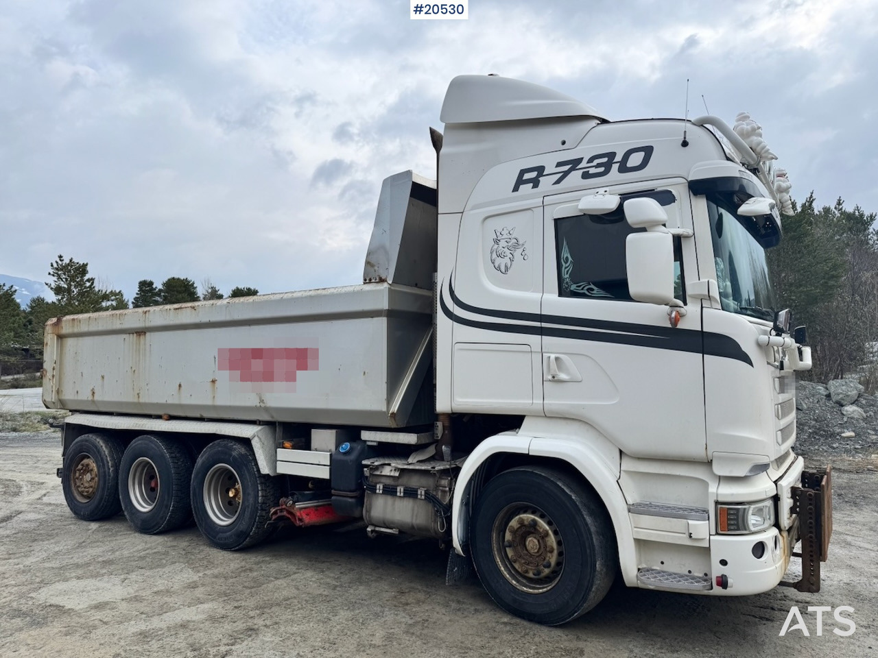 Scania R730 - Самосвал камион: снимка 2 Scania R730 - Самосвал камион: снимка 2