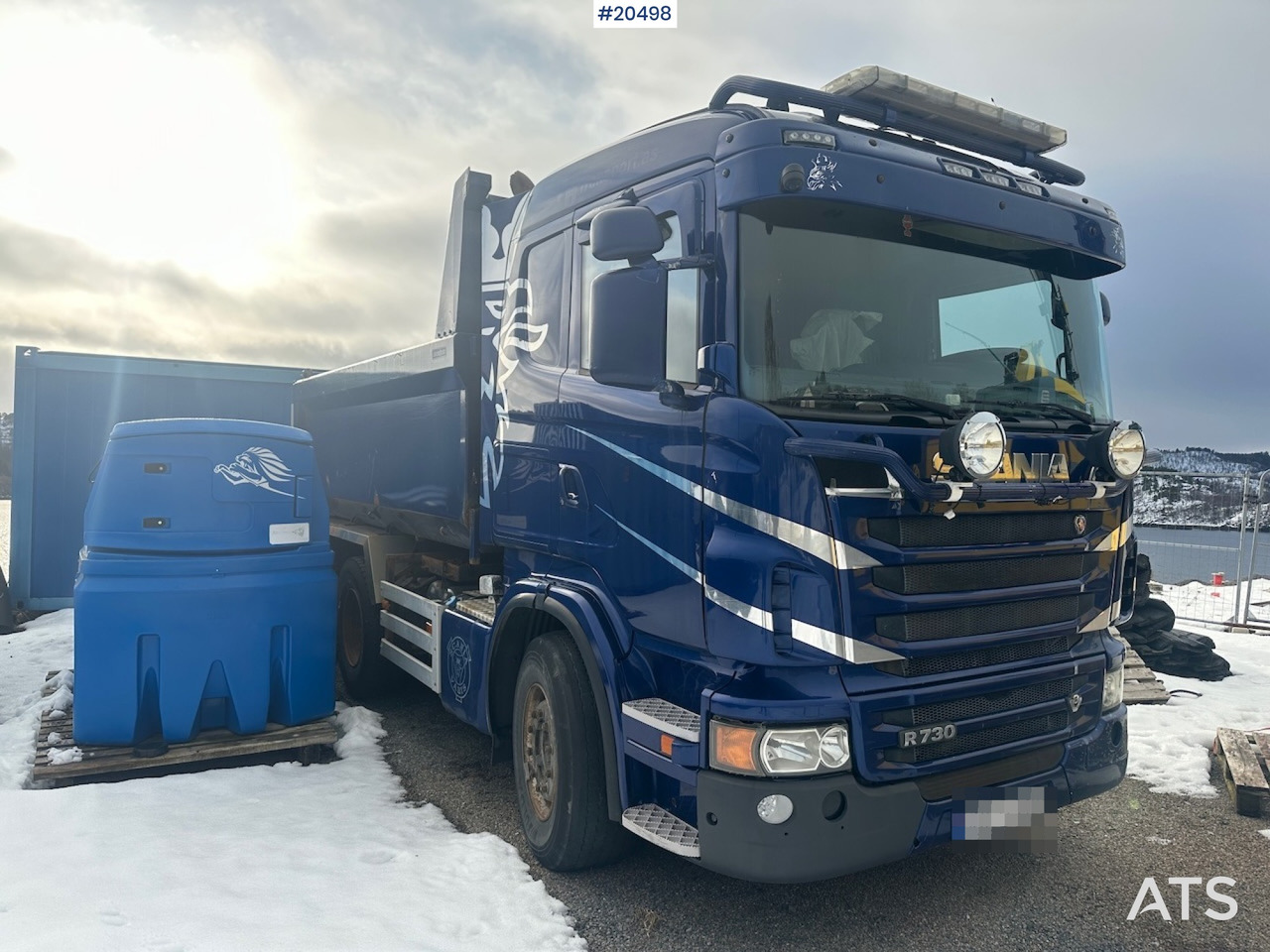 Scania R730 - Самосвал камион: снимка 3 Scania R730 - Самосвал камион: снимка 3