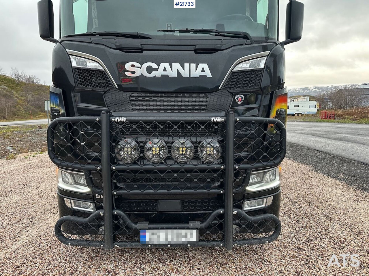 Scania S580 6x4 skapbil m/ kjøl, frys og varme og 2 sett dekk. SE VIDEO - Камион фургон: снимка 4 Scania S580 6x4 skapbil m/ kjøl, frys og varme og 2 sett dekk. SE VIDEO - Камион фургон: снимка 4