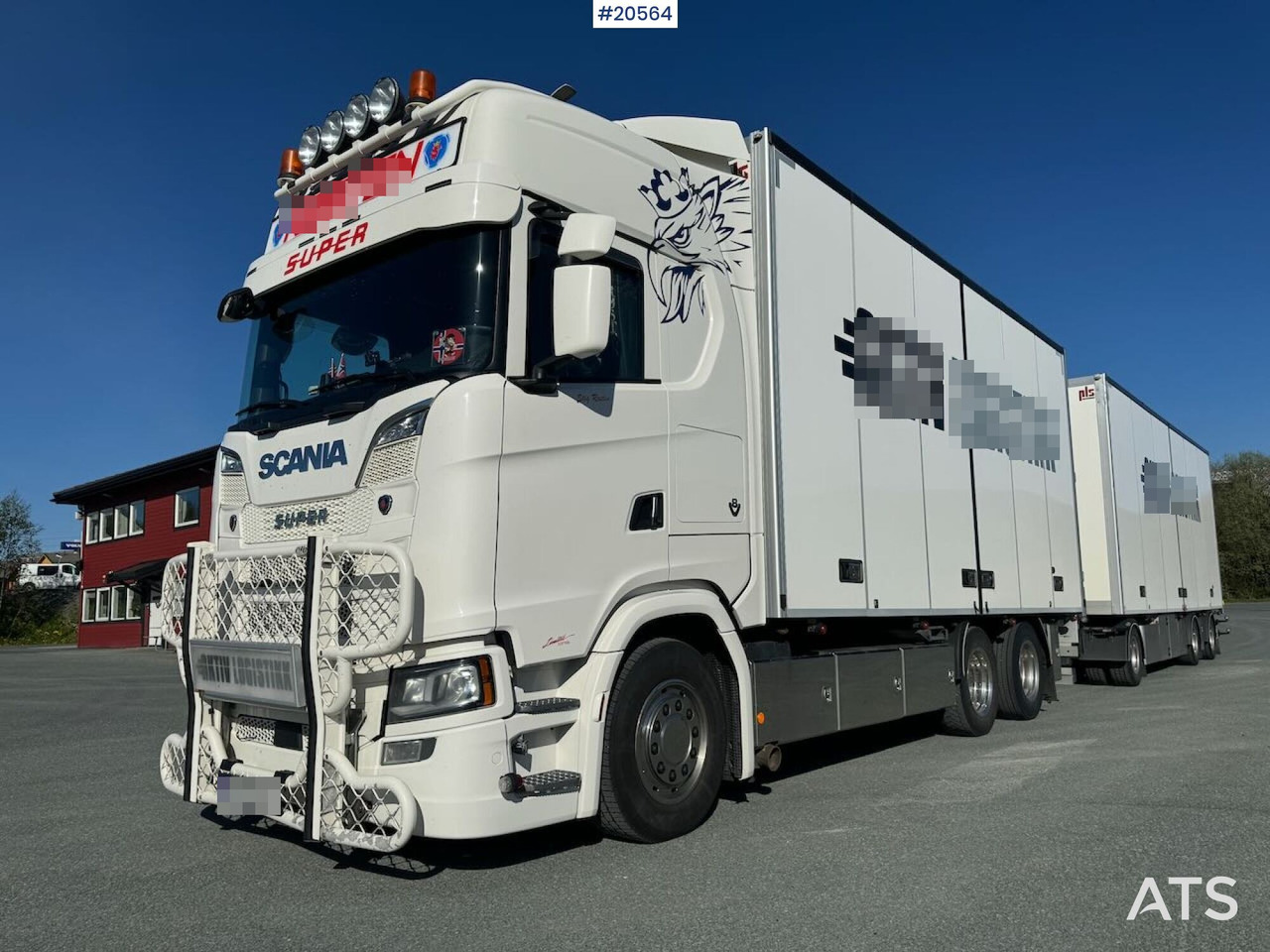 Scania S650 - Камион фургон: снимка 1 Scania S650 - Камион фургон: снимка 1