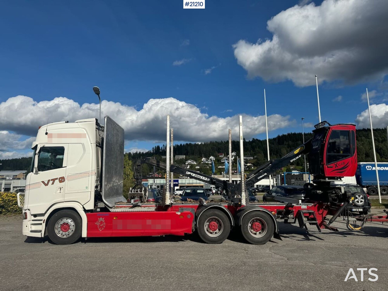 Scania S730 - Камион за дърва: снимка 2 Scania S730 - Камион за дърва: снимка 2