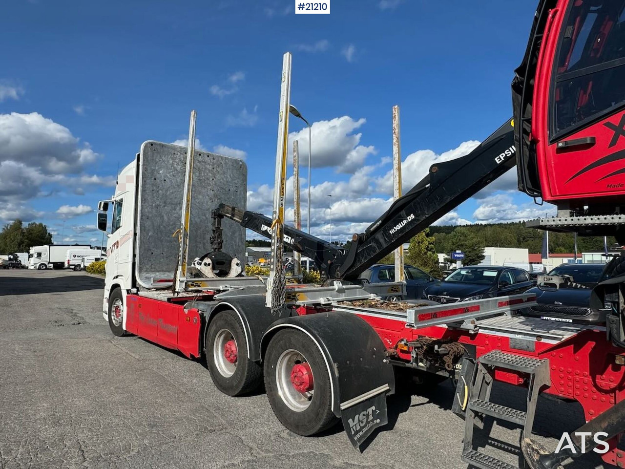 Scania S730 - Камион за дърва: снимка 4 Scania S730 - Камион за дърва: снимка 4