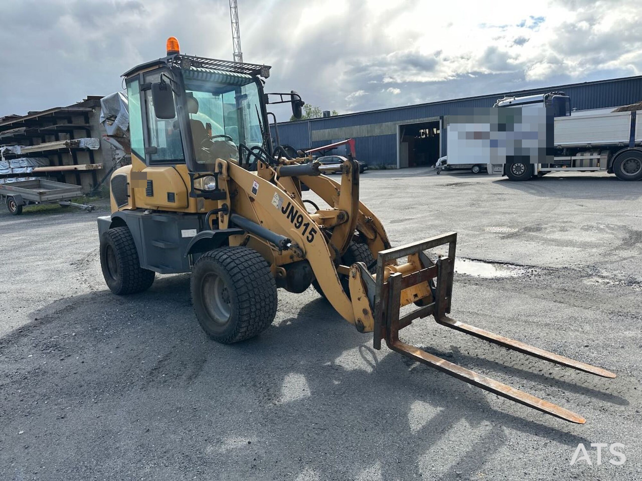 Sino JN 915 hjullaster m/ skuffe og pallegafler. Sertifisert! - Колесен товарач: снимка 4 Sino JN 915 hjullaster m/ skuffe og pallegafler. Sertifisert! - Колесен товарач: снимка 4