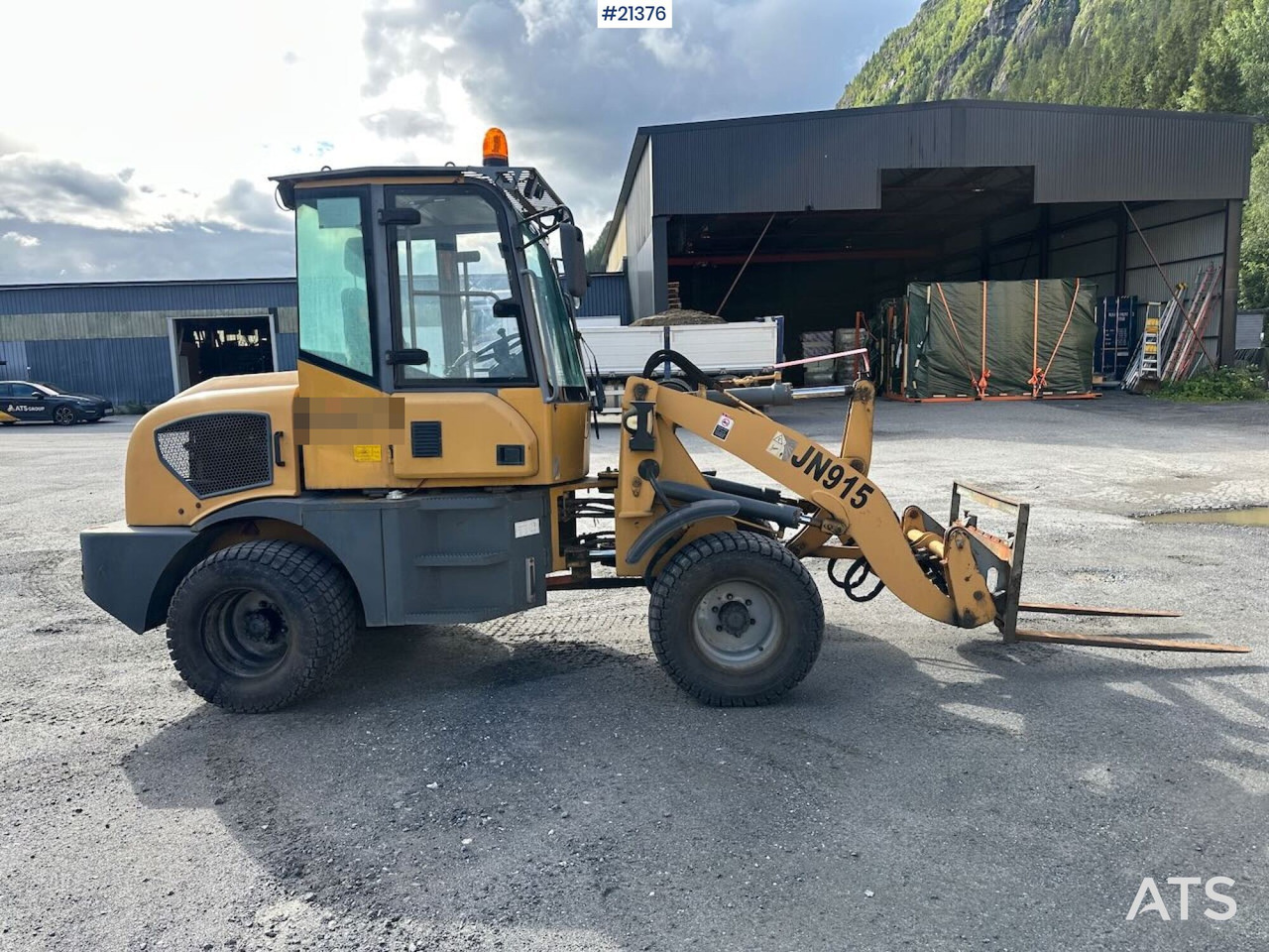 Sino JN 915 hjullaster m/ skuffe og pallegafler. Sertifisert! - Колесен товарач: снимка 5 Sino JN 915 hjullaster m/ skuffe og pallegafler. Sertifisert! - Колесен товарач: снимка 5