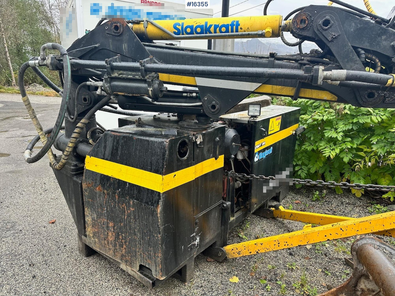 Slagkraft 160 Klippeaggregat - Шредер с телескопично рамо: снимка 3 Slagkraft 160 Klippeaggregat - Шредер с телескопично рамо: снимка 3