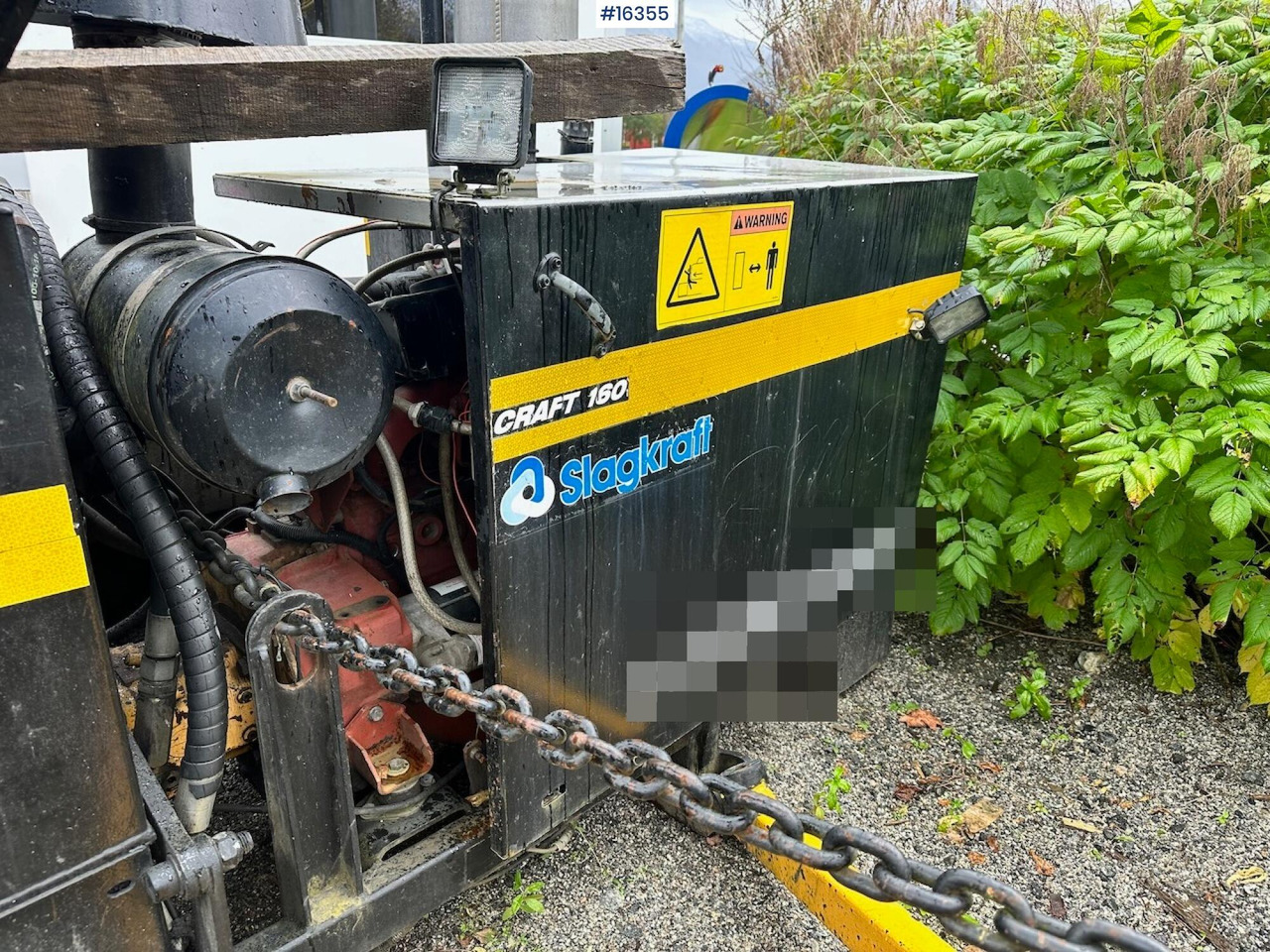 Slagkraft 160 Klippeaggregat - Шредер с телескопично рамо: снимка 4 Slagkraft 160 Klippeaggregat - Шредер с телескопично рамо: снимка 4