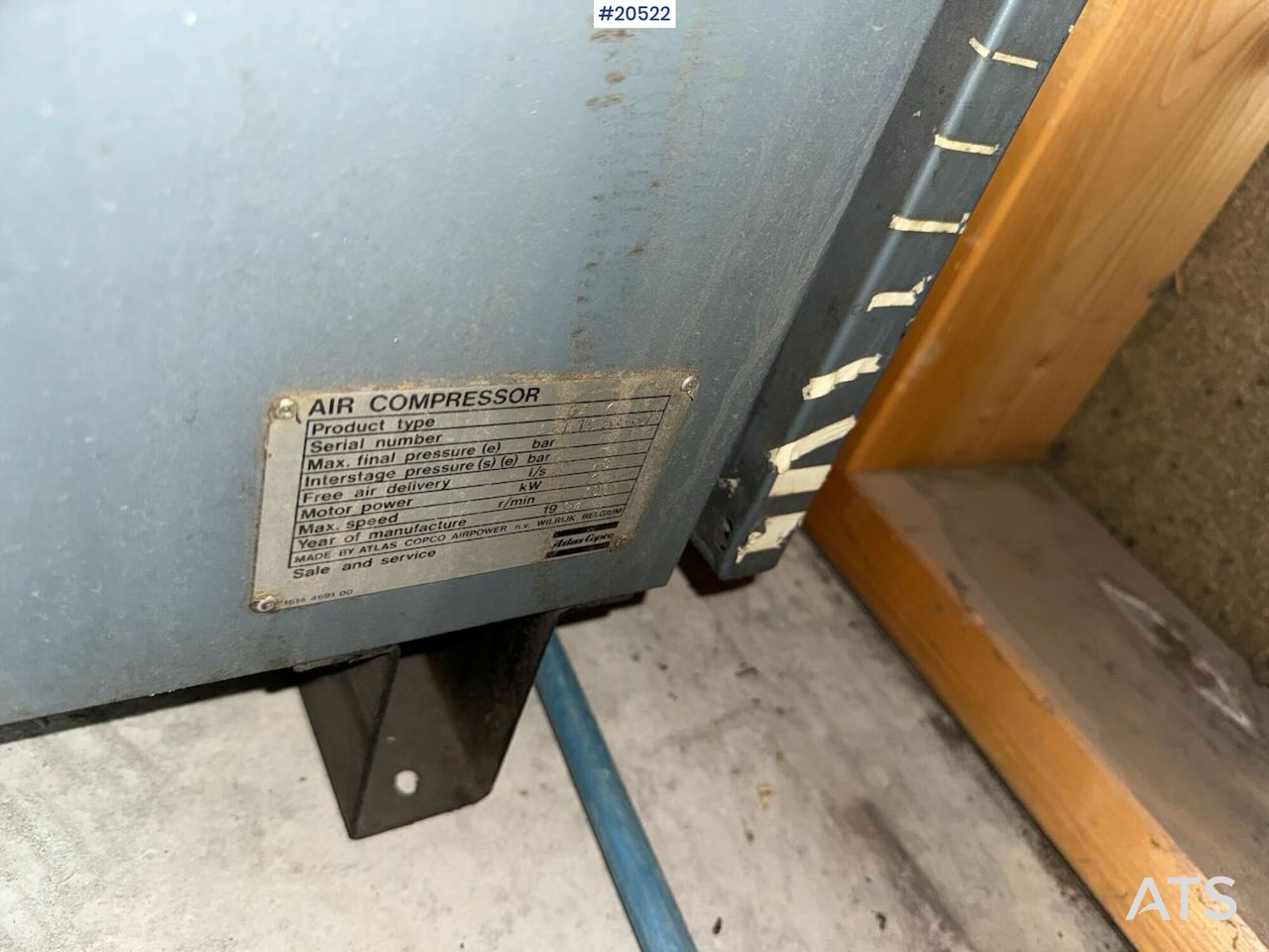 Atlas Copco GA7 - Строителна техника: снимка 4 Atlas Copco GA7 - Строителна техника: снимка 4