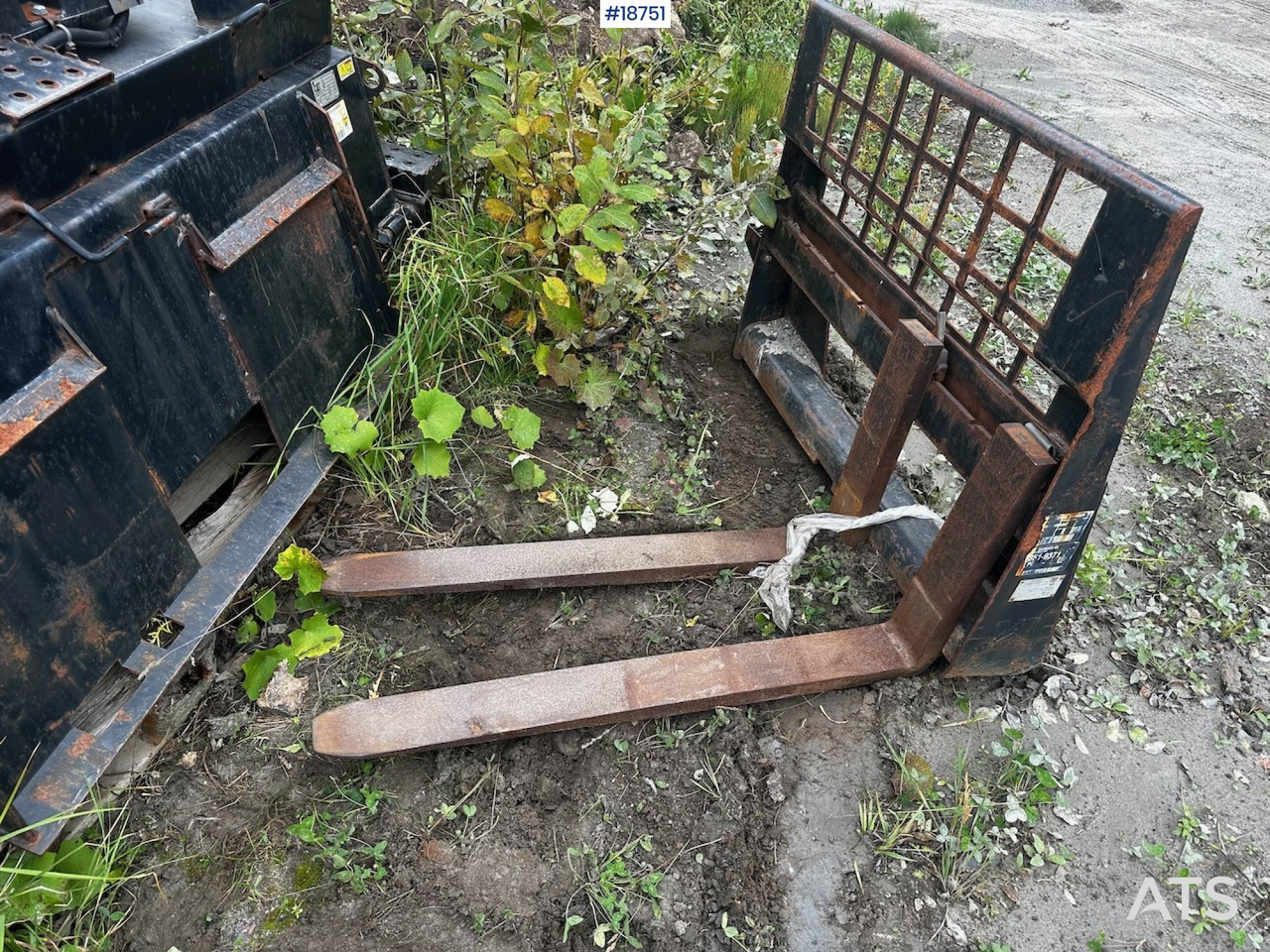 Строителна техника Caterpillar Pallegaffler: снимка 1
