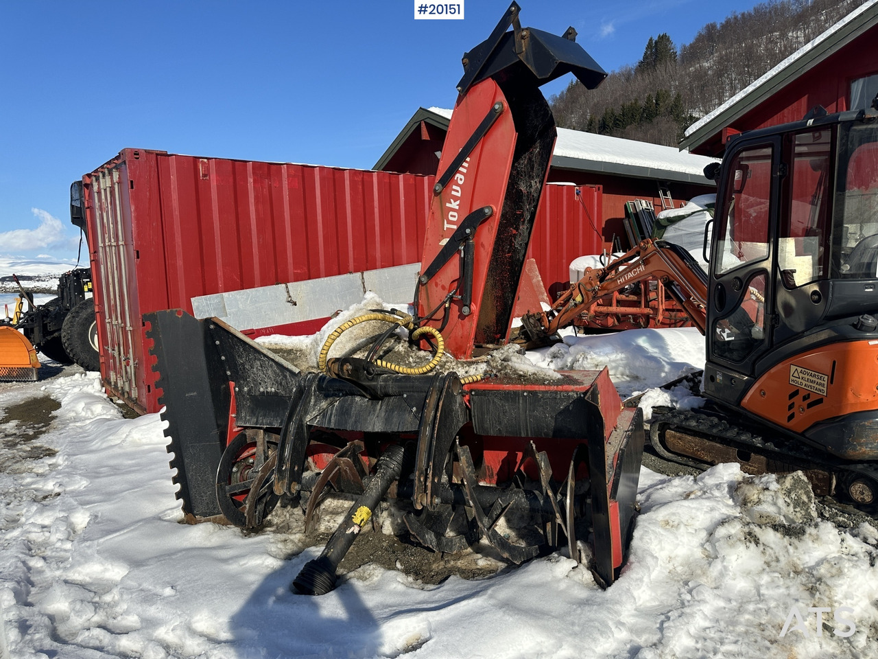 Tokvam 256THS flex - Роторен снегорин: снимка 1 Tokvam 256THS flex - Роторен снегорин: снимка 1