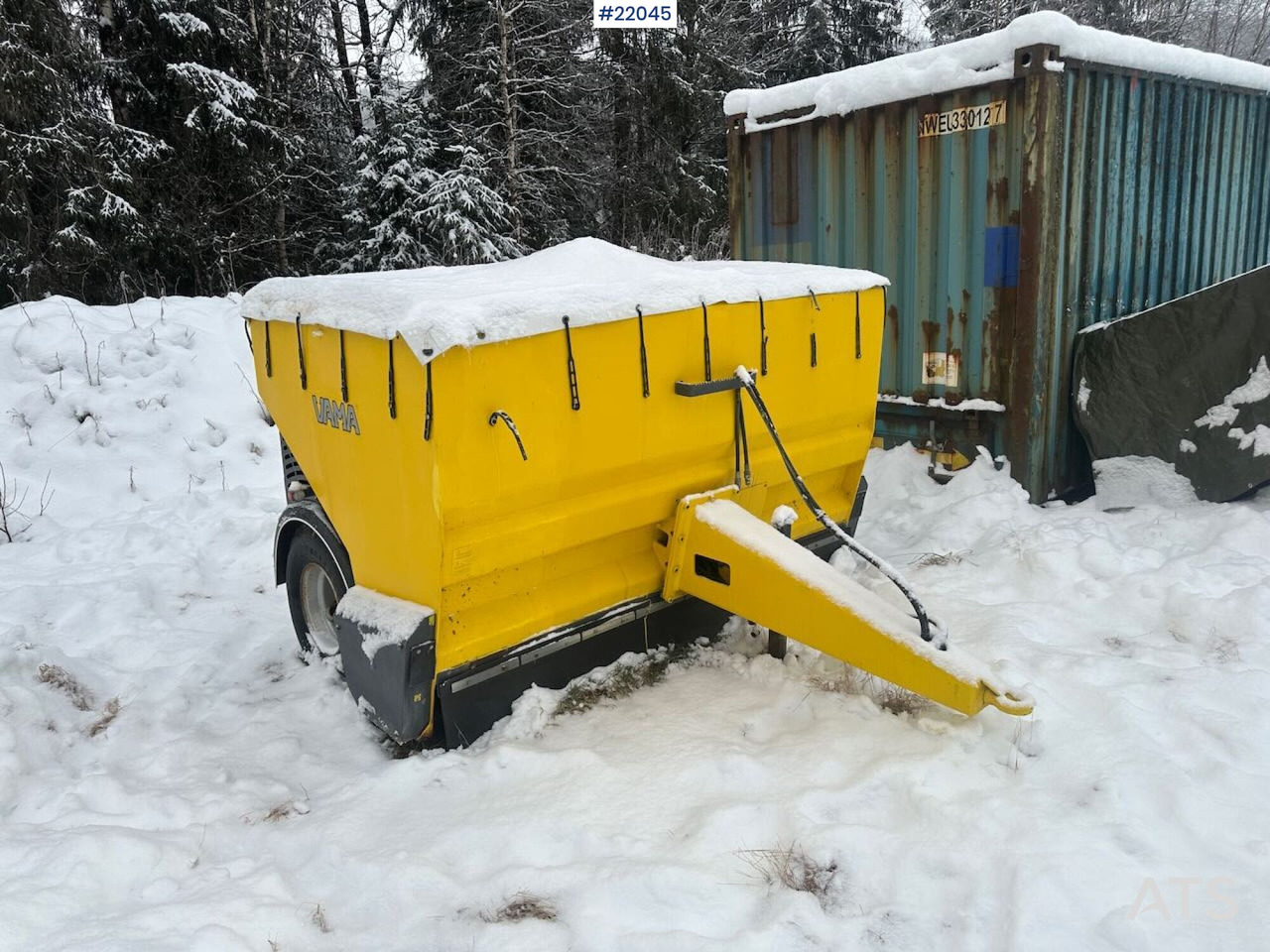 Vama 2015 Vama strøvogn. Lite brukt! - Машина за разпръскване на сол/ Пясък: снимка 3 Vama 2015 Vama strøvogn. Lite brukt! - Машина за разпръскване на сол/ Пясък: снимка 3