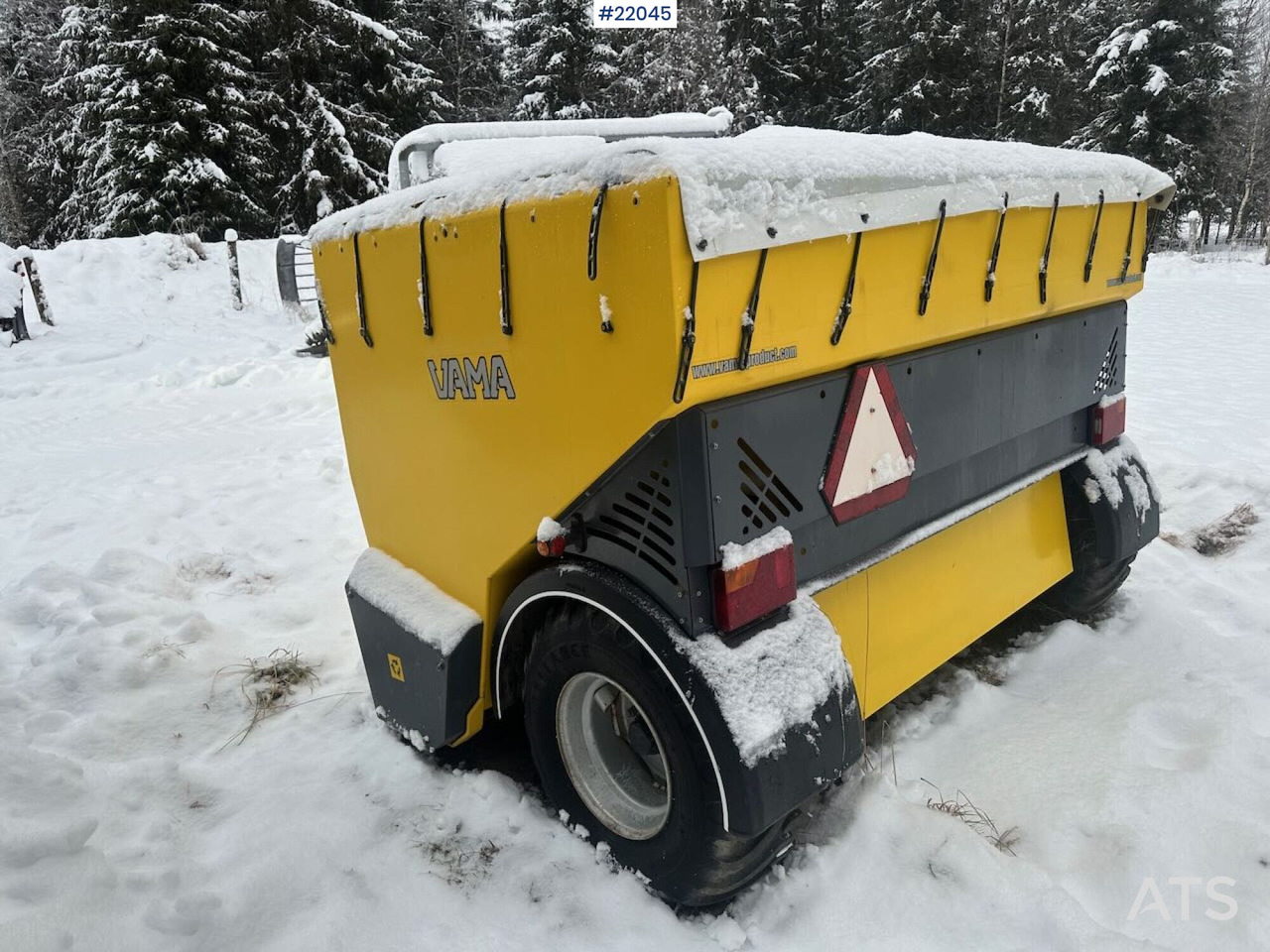 Vama 2015 Vama strøvogn. Lite brukt! - Машина за разпръскване на сол/ Пясък: снимка 5 Vama 2015 Vama strøvogn. Lite brukt! - Машина за разпръскване на сол/ Пясък: снимка 5