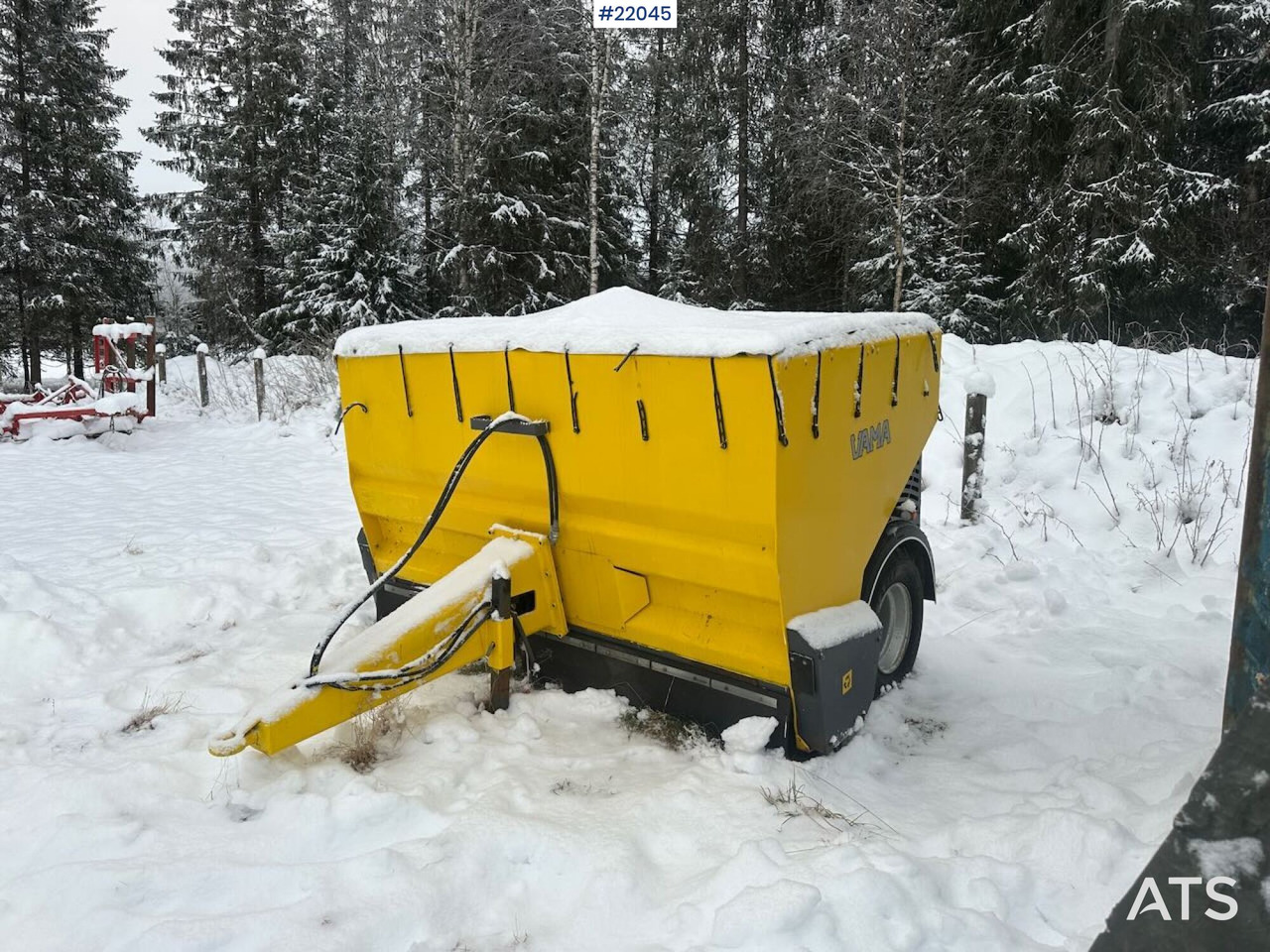 Vama 2015 Vama strøvogn. Lite brukt! - Машина за разпръскване на сол/ Пясък: снимка 1 Vama 2015 Vama strøvogn. Lite brukt! - Машина за разпръскване на сол/ Пясък: снимка 1