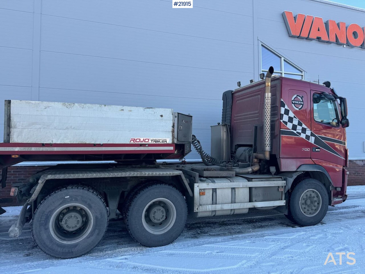 Volvo FH16 700 Kombibil - Влекач: снимка 3 Volvo FH16 700 Kombibil - Влекач: снимка 3
