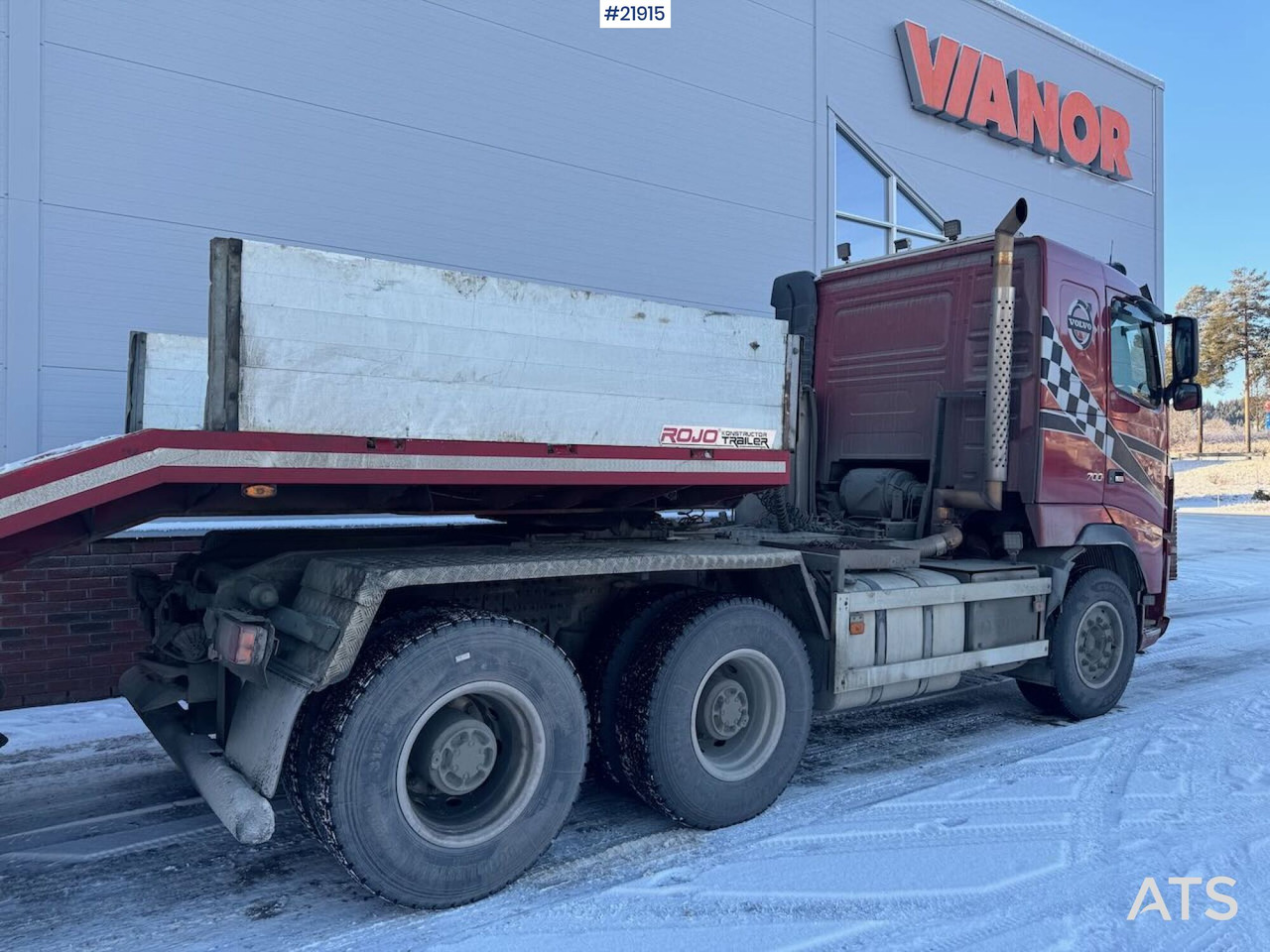 Volvo FH16 700 Kombibil - Влекач: снимка 4 Volvo FH16 700 Kombibil - Влекач: снимка 4