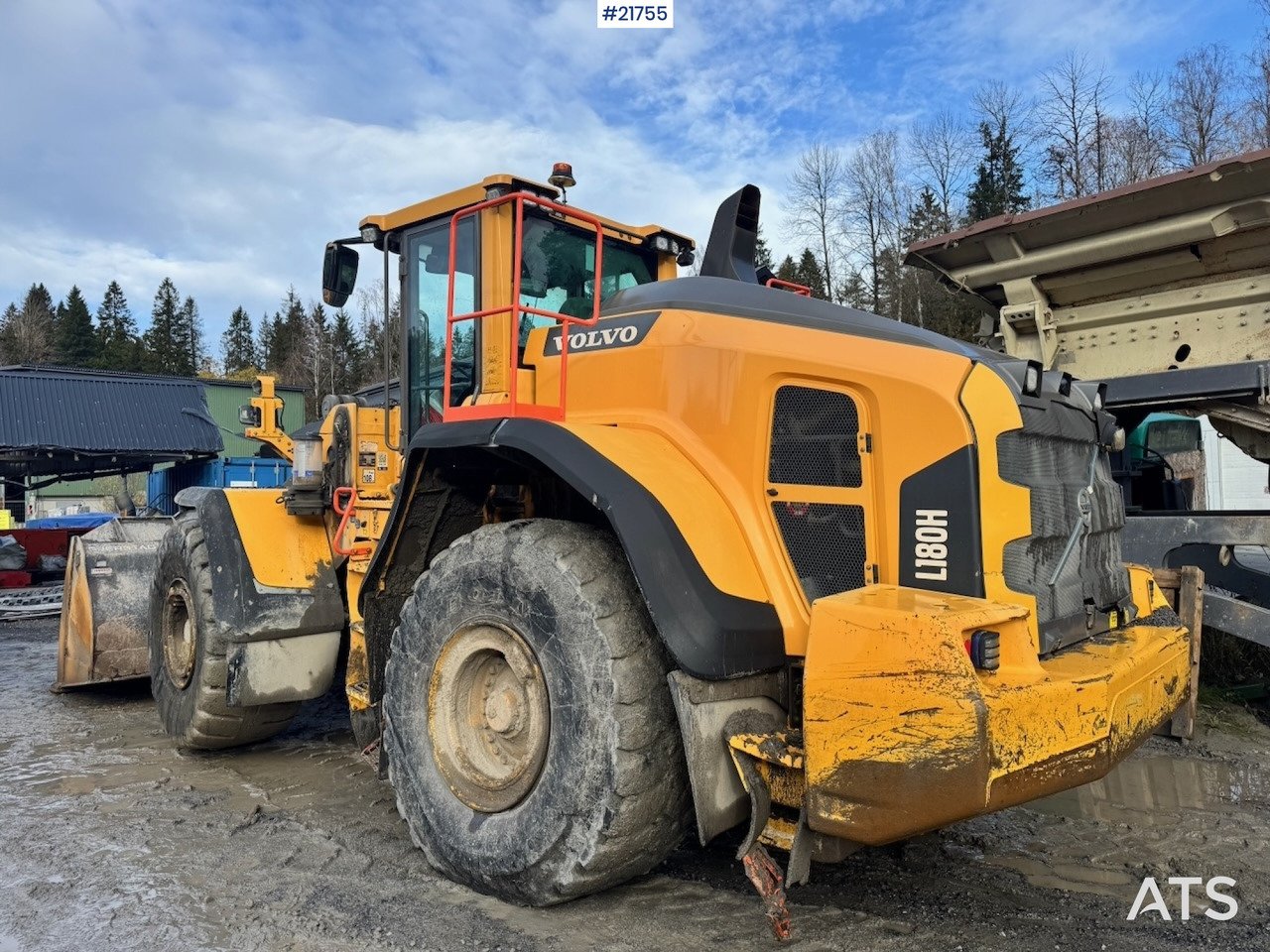 Volvo 2018 Volvo L180H Hjullaster m/ Skuffe. - Колесен товарач: снимка 5 Volvo 2018 Volvo L180H Hjullaster m/ Skuffe. - Колесен товарач: снимка 5