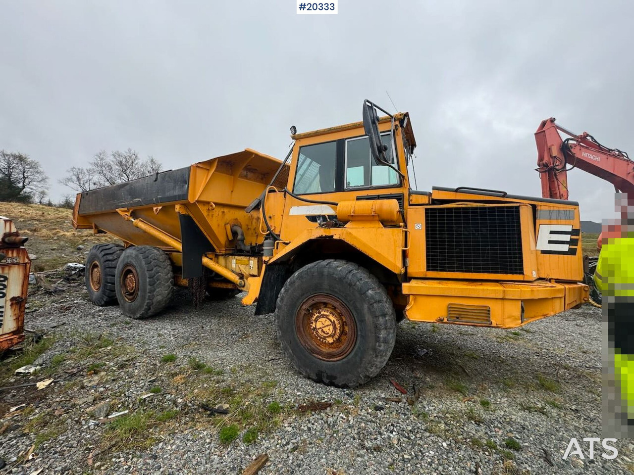 Самосвал Volvo A25C: снимка 8