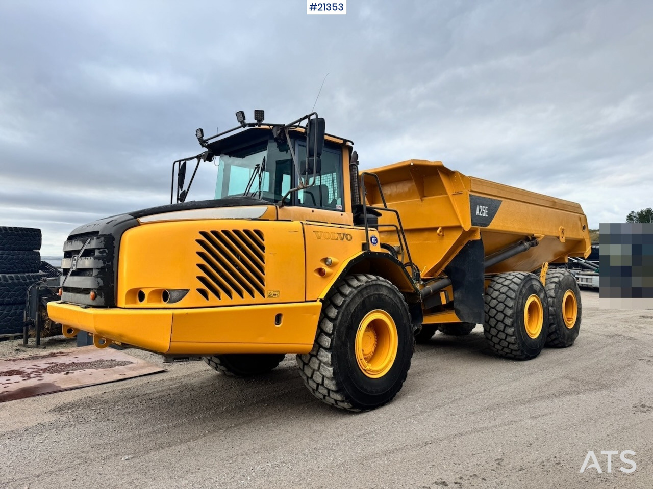 Volvo A25E - Съчленен самосвал: снимка 2 Volvo A25E - Съчленен самосвал: снимка 2