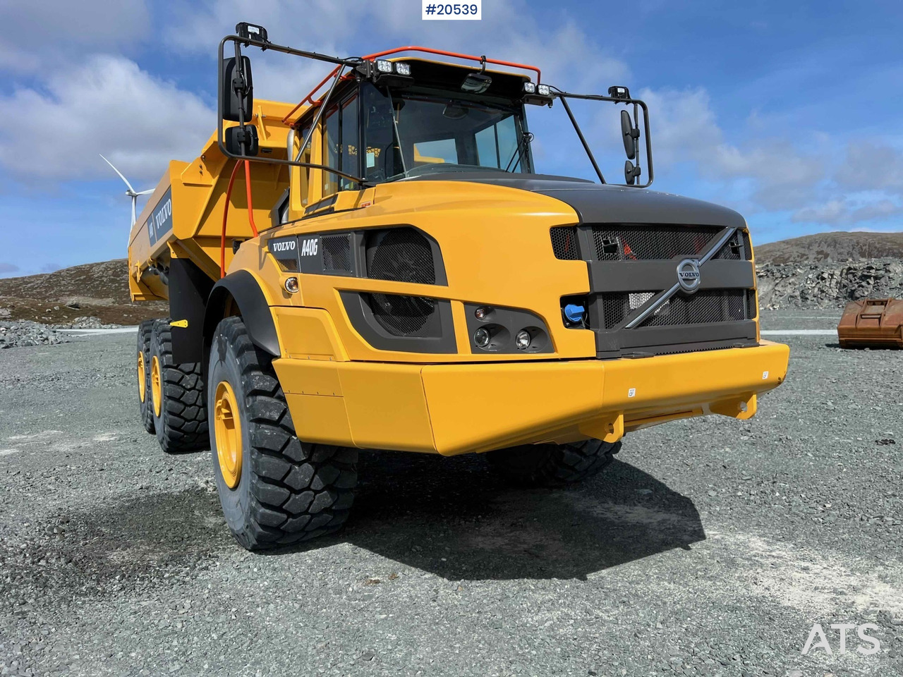 Самосвал Volvo A40G: снимка 8
