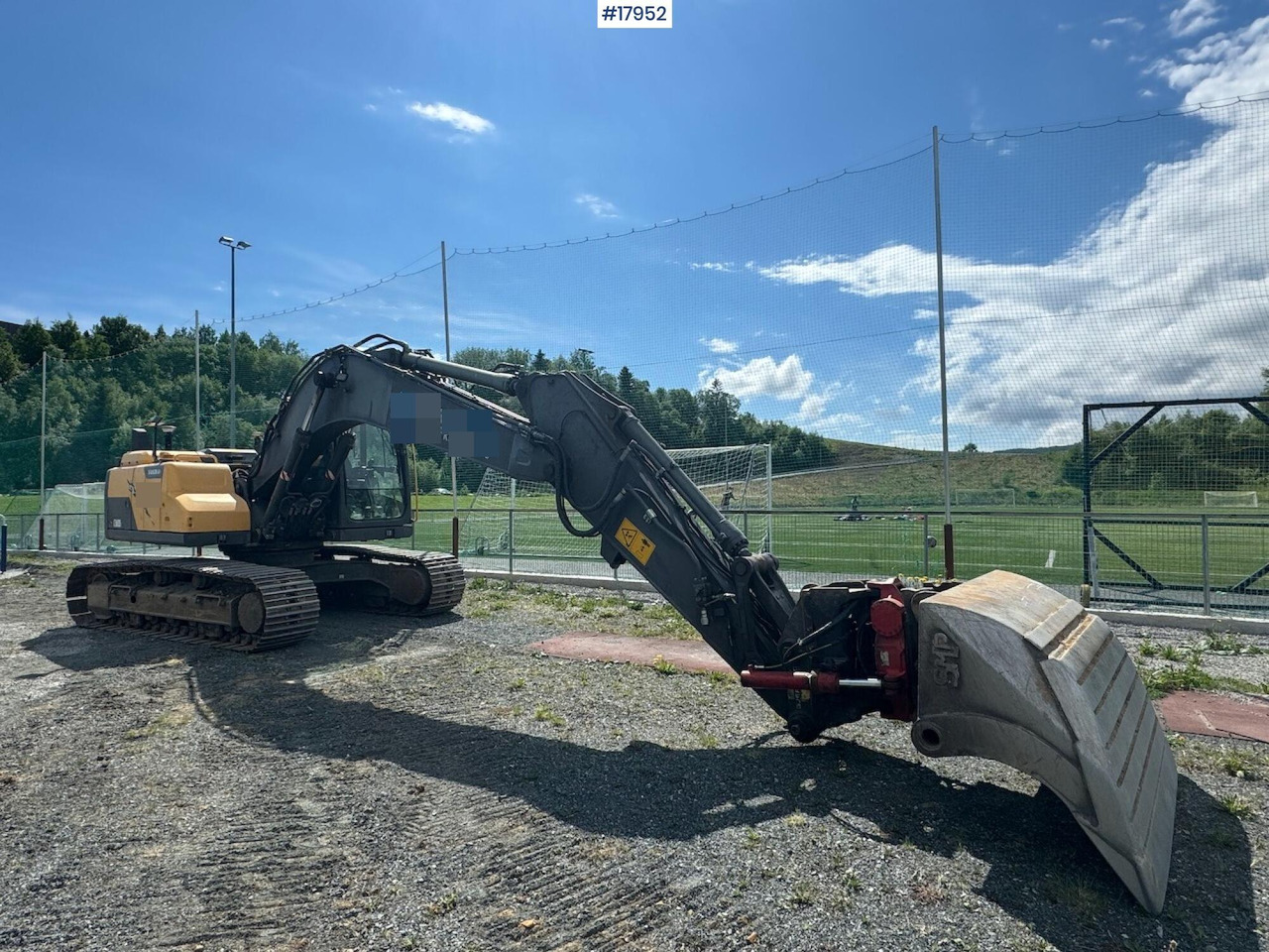 Верижен багер Volvo EC160DL: снимка 30