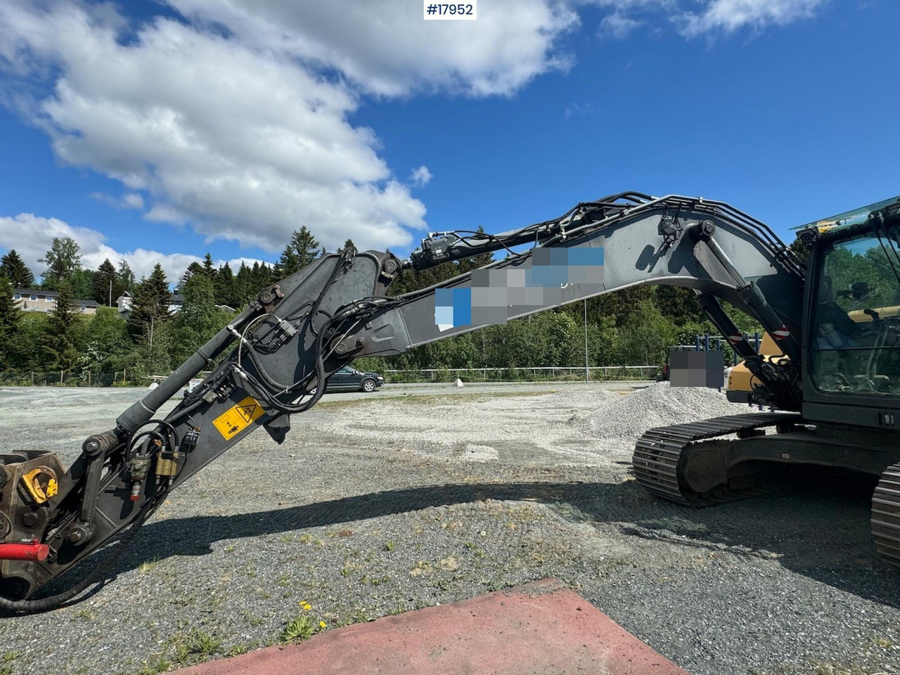 Верижен багер Volvo EC160DL: снимка 34