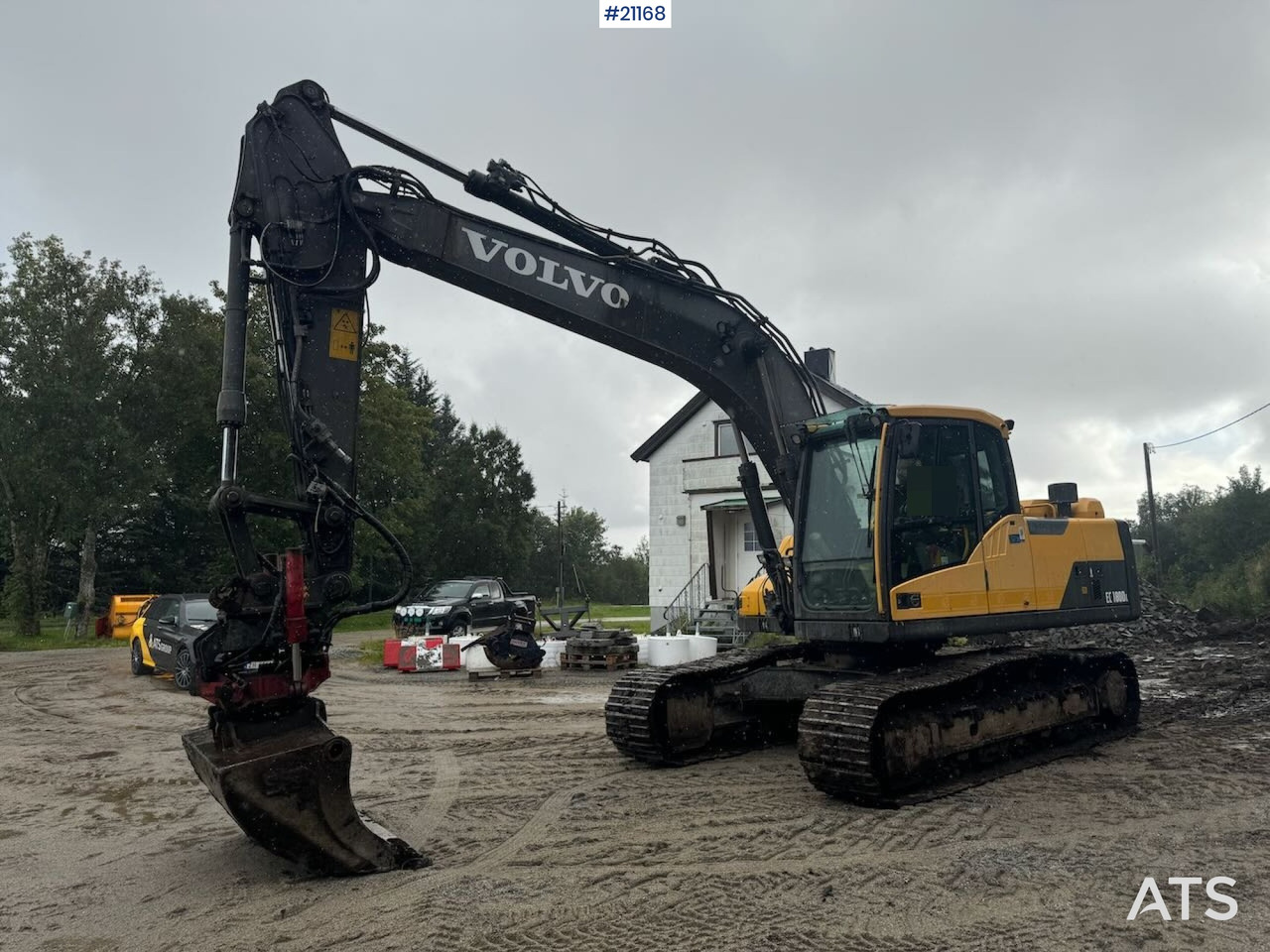Volvo EC180DL - Верижен багер: снимка 3 Volvo EC180DL - Верижен багер: снимка 3
