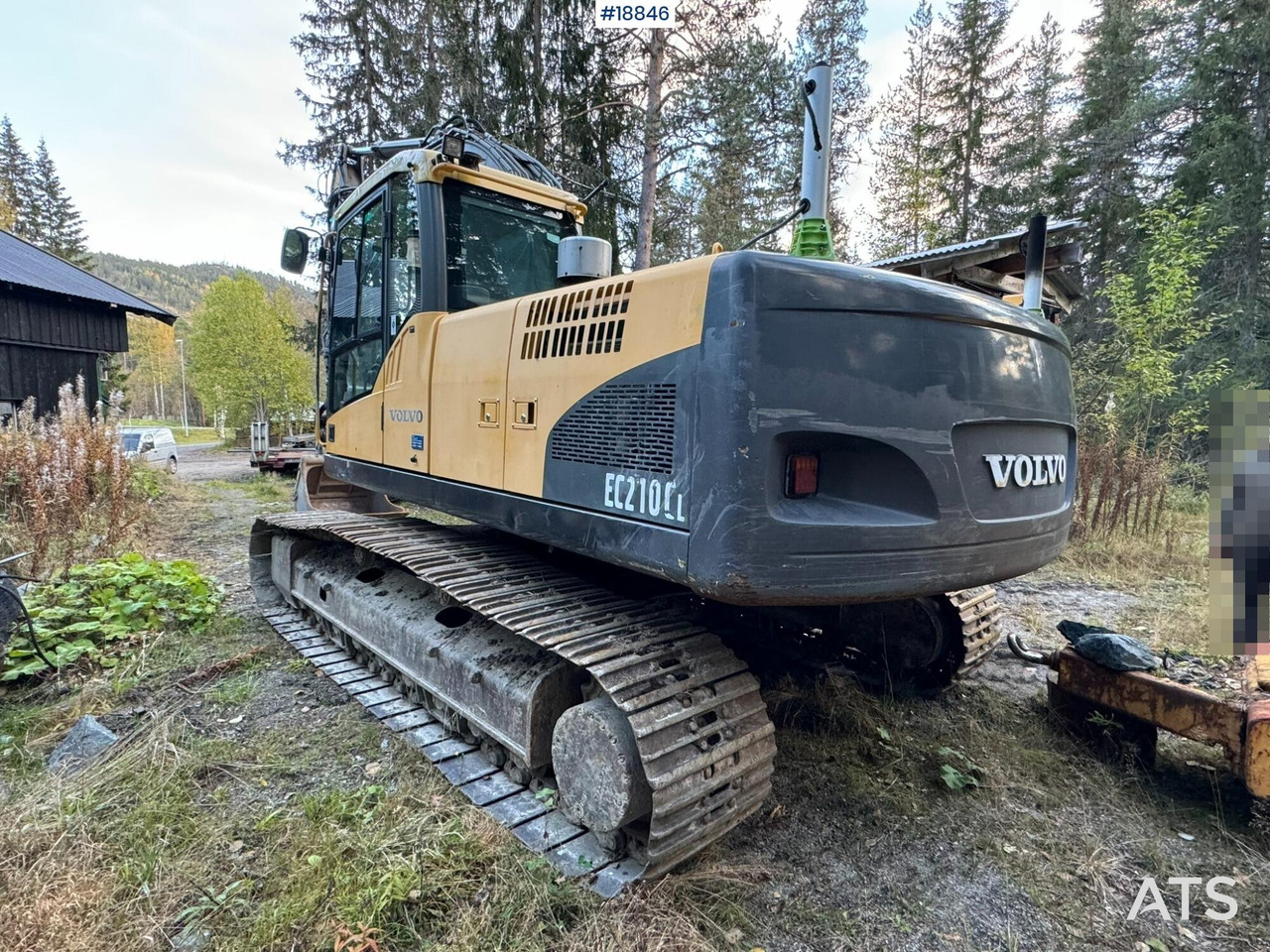 Volvo EC210CL - Верижен багер: снимка 4 Volvo EC210CL - Верижен багер: снимка 4
