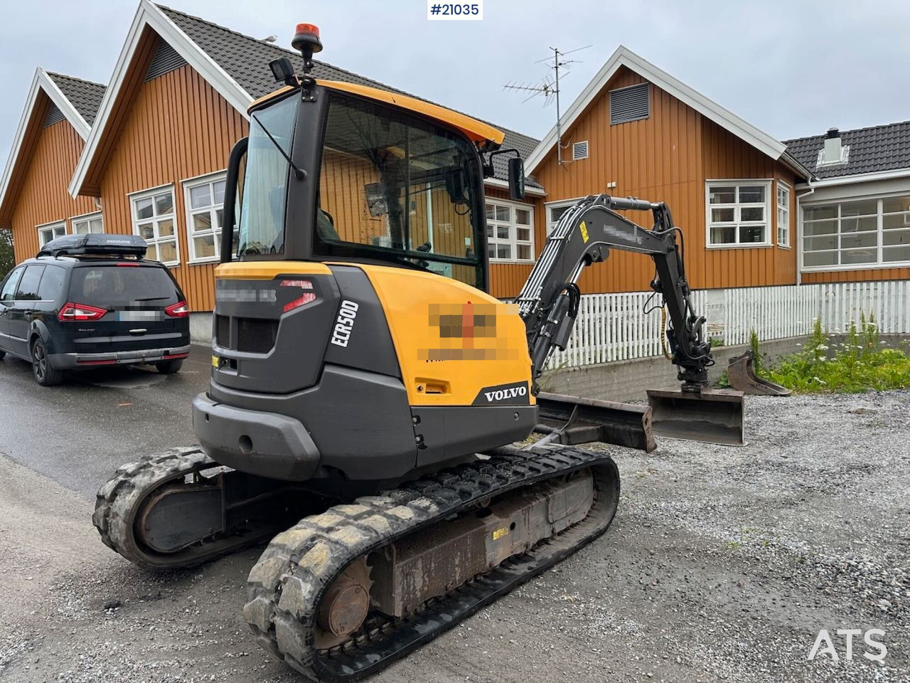 Volvo ECR 50D - Верижен багер: снимка 4 Volvo ECR 50D - Верижен багер: снимка 4