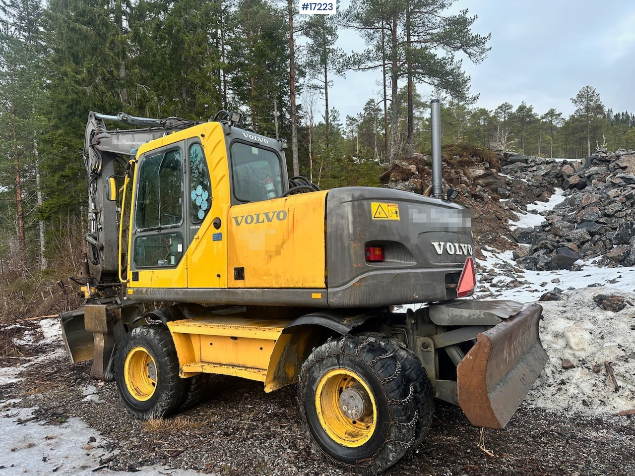 Volvo EW160B - Багер: снимка 3 Volvo EW160B - Багер: снимка 3