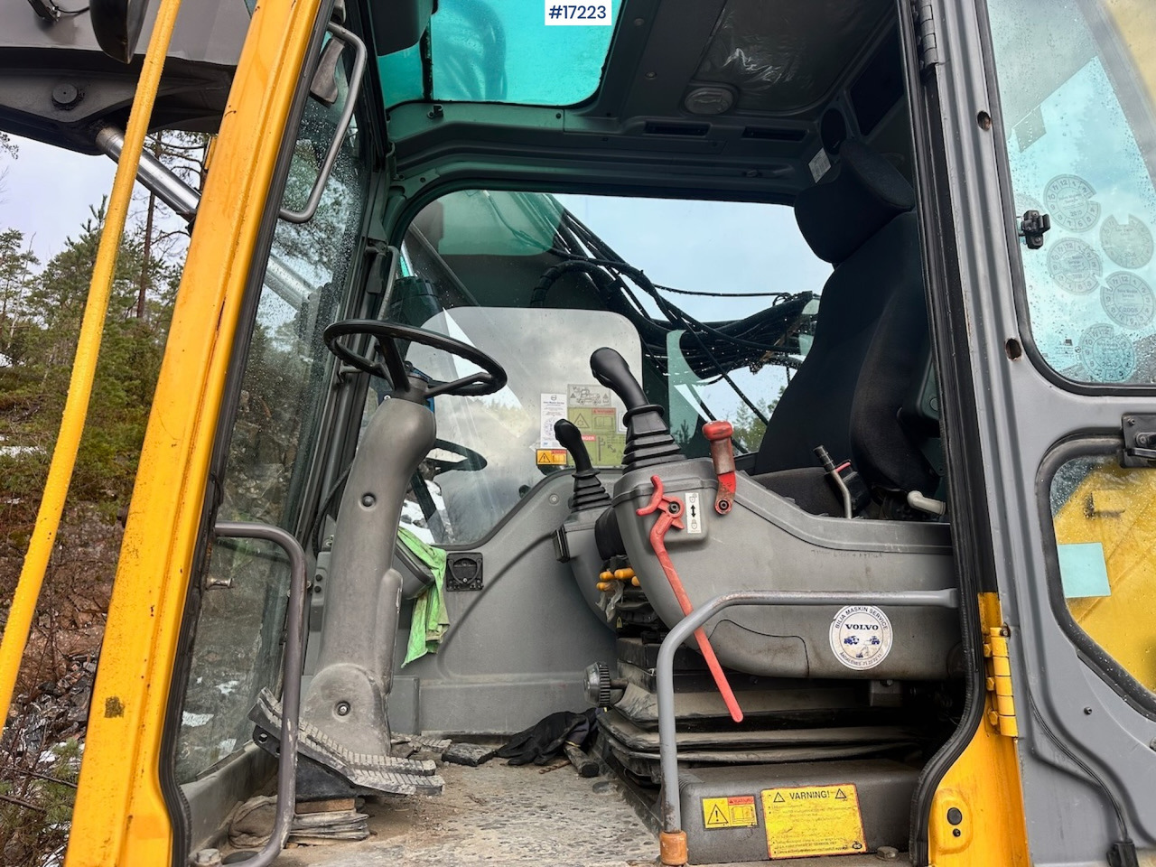 Колесен багер Volvo EW160B: снимка 33