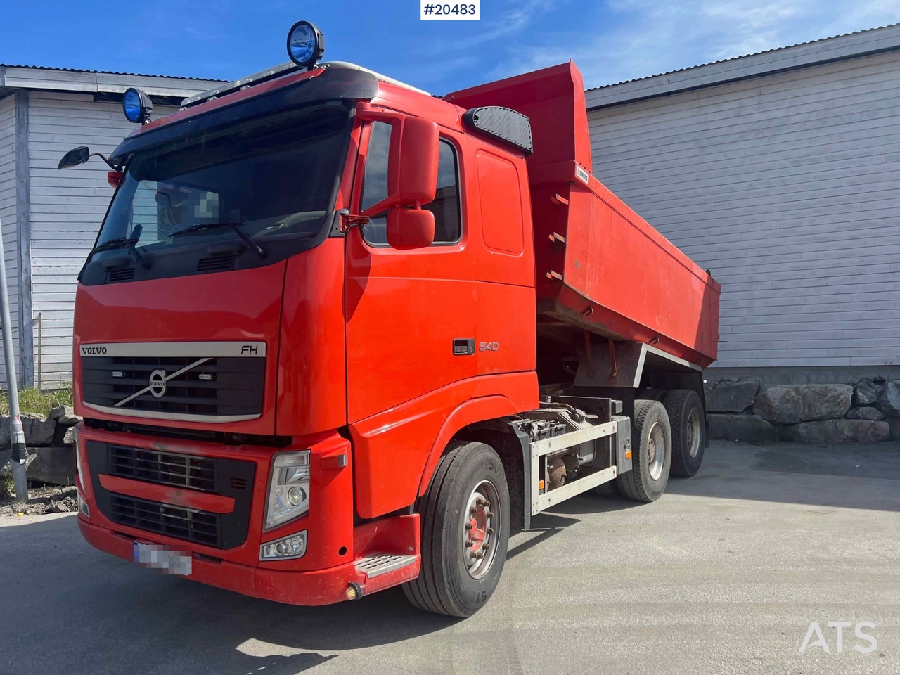 Volvo FH13 540 - Самосвал камион: снимка 1 Volvo FH13 540 - Самосвал камион: снимка 1
