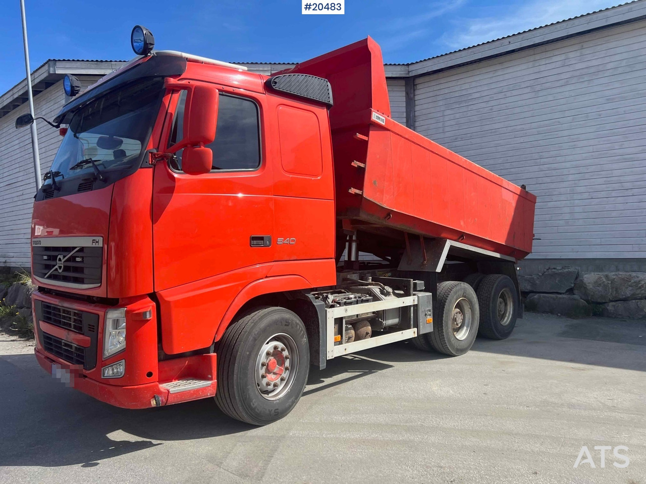 Volvo FH13 540 - Самосвал камион: снимка 2 Volvo FH13 540 - Самосвал камион: снимка 2