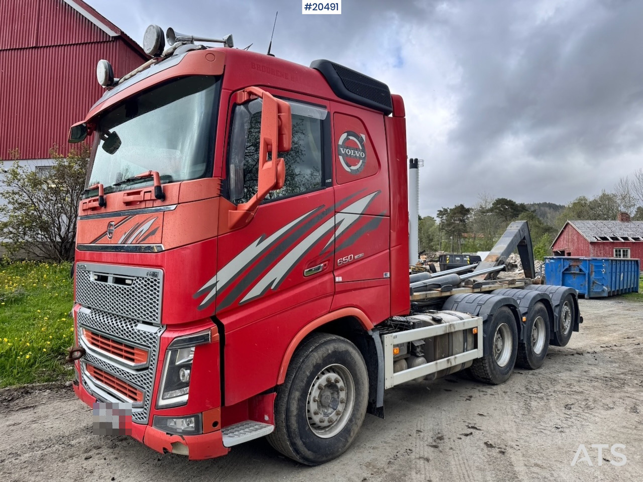 Volvo FH16 650 - Мултилифт с кука камион: снимка 2 Volvo FH16 650 - Мултилифт с кука камион: снимка 2