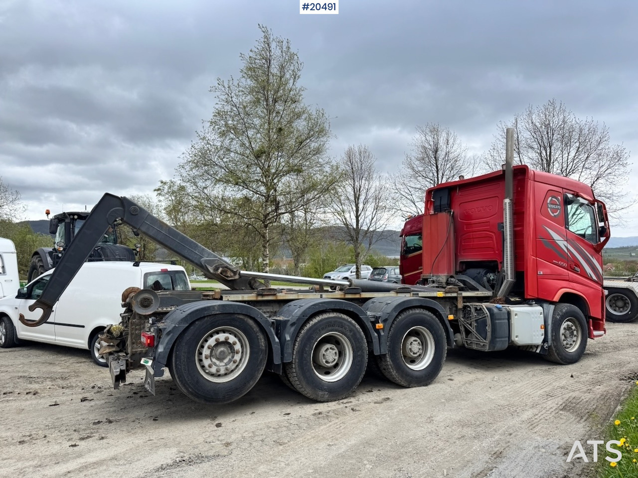 Volvo FH16 650 - Мултилифт с кука камион: снимка 5 Volvo FH16 650 - Мултилифт с кука камион: снимка 5