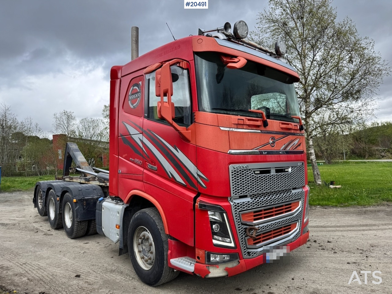 Volvo FH16 650 - Мултилифт с кука камион: снимка 3 Volvo FH16 650 - Мултилифт с кука камион: снимка 3
