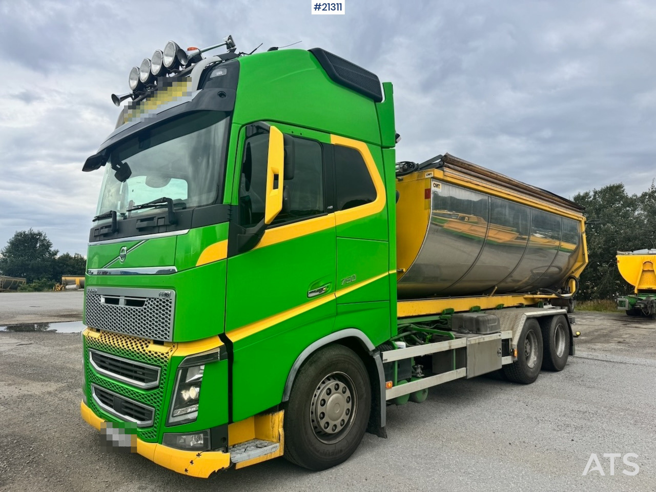 Volvo FH16 750 - Мултилифт с кука камион: снимка 2 Volvo FH16 750 - Мултилифт с кука камион: снимка 2