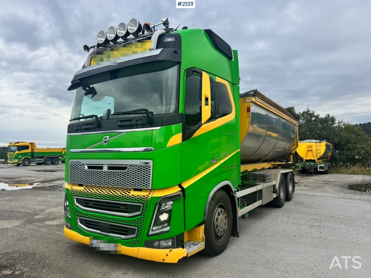 Volvo FH16 750 - Мултилифт с кука камион: снимка 1 Volvo FH16 750 - Мултилифт с кука камион: снимка 1
