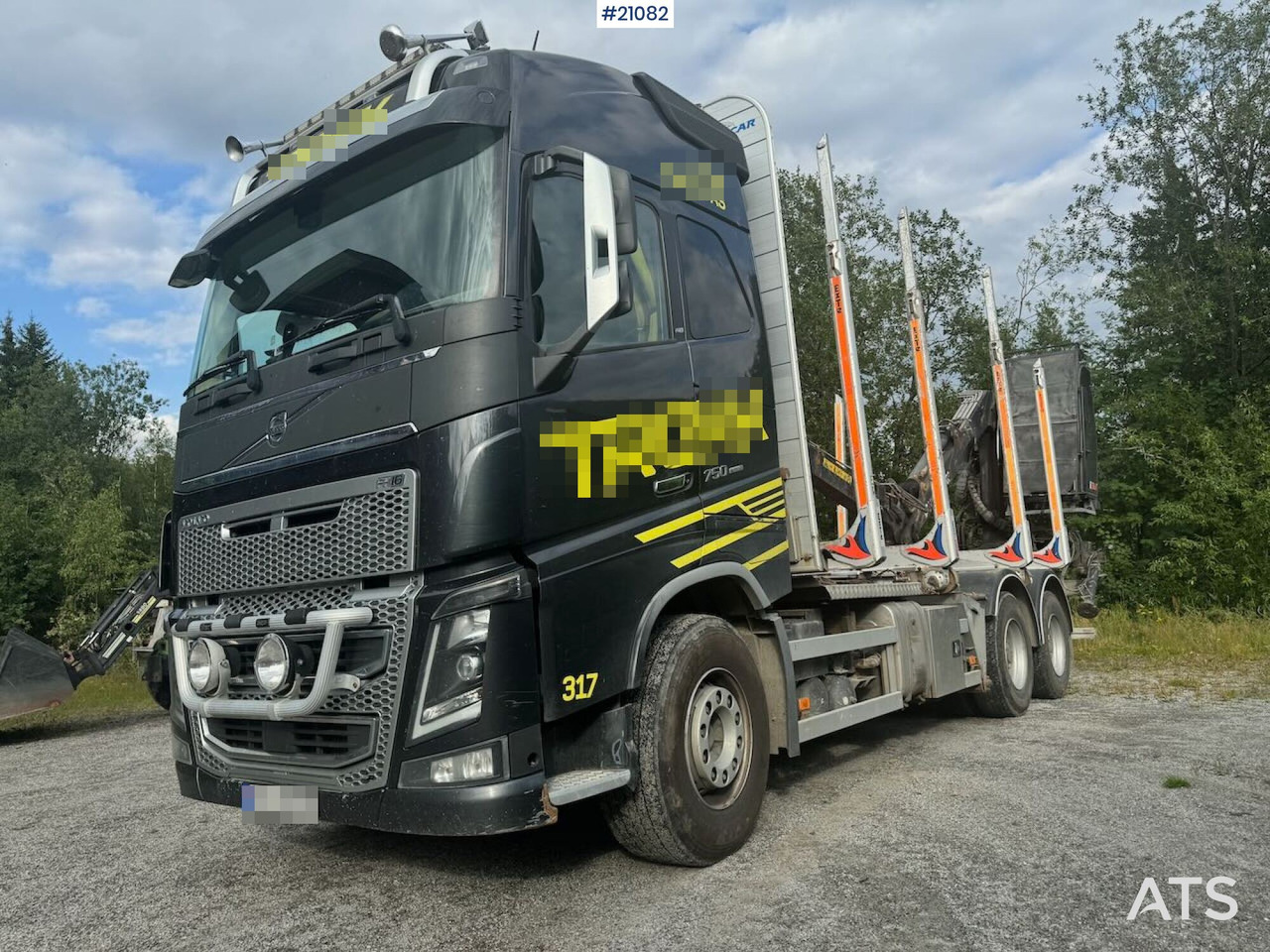 Камион за дърва Volvo FH16 750: снимка 8