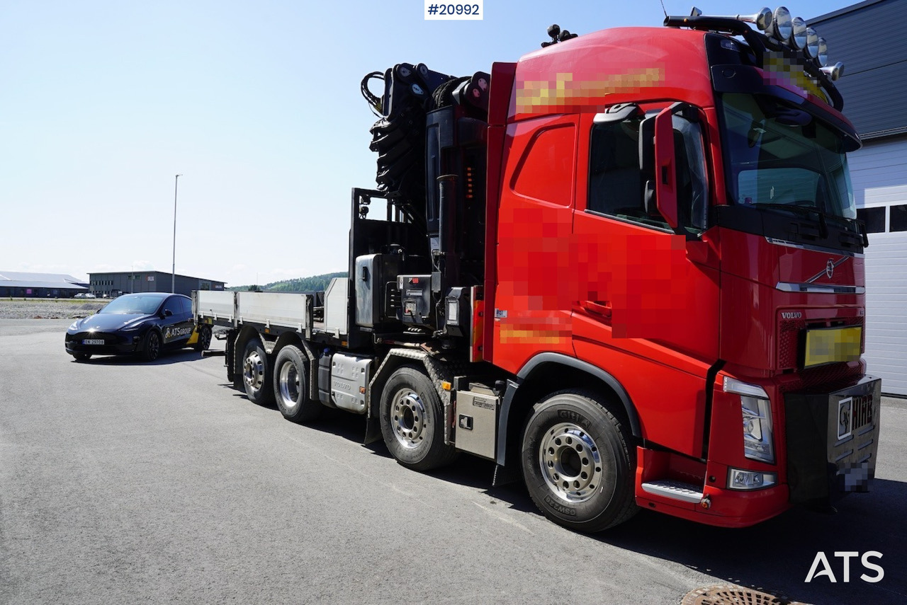 Volvo FH500 - Камион с кран, Бордови камион: снимка 4 Volvo FH500 - Камион с кран, Бордови камион: снимка 4