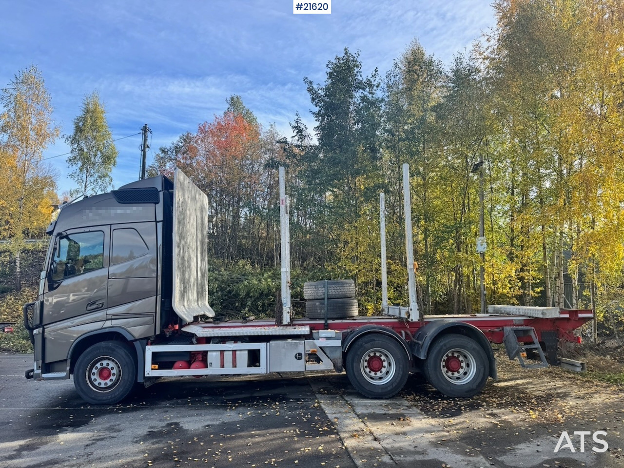 Volvo FH540 6x4 Tømmerbil uten kran - Камион за дърва: снимка 3 Volvo FH540 6x4 Tømmerbil uten kran - Камион за дърва: снимка 3