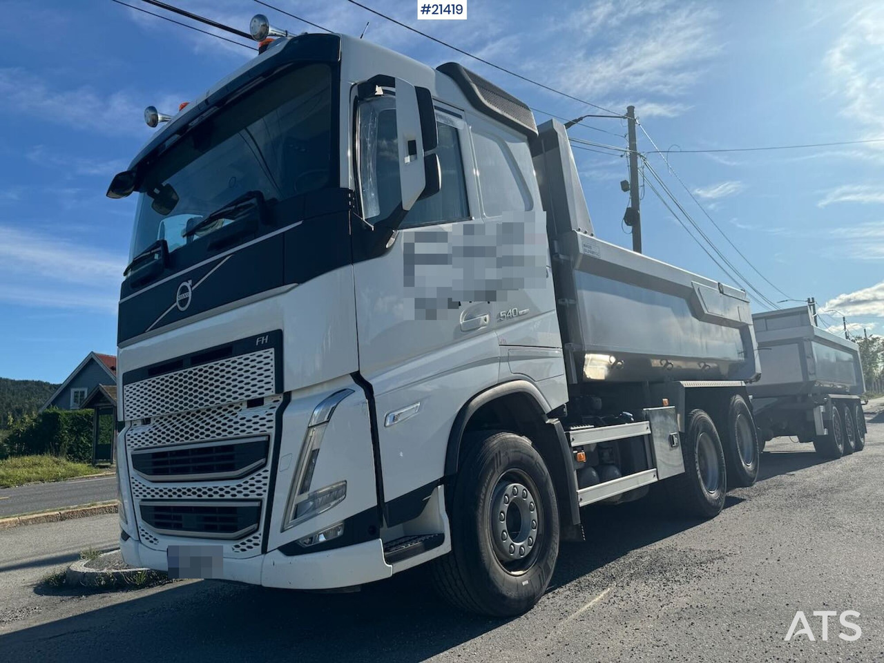Volvo FH540 - Самосвал камион: снимка 4 Volvo FH540 - Самосвал камион: снимка 4